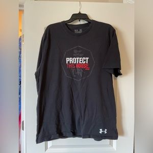 Under armour shirt protect this house